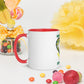 Mug Coloré Fanm fo madras vert