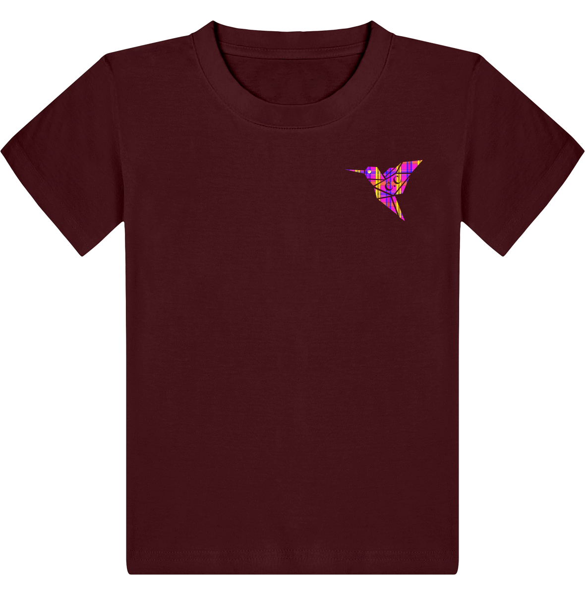 T-shirt Enfant Madras Violet