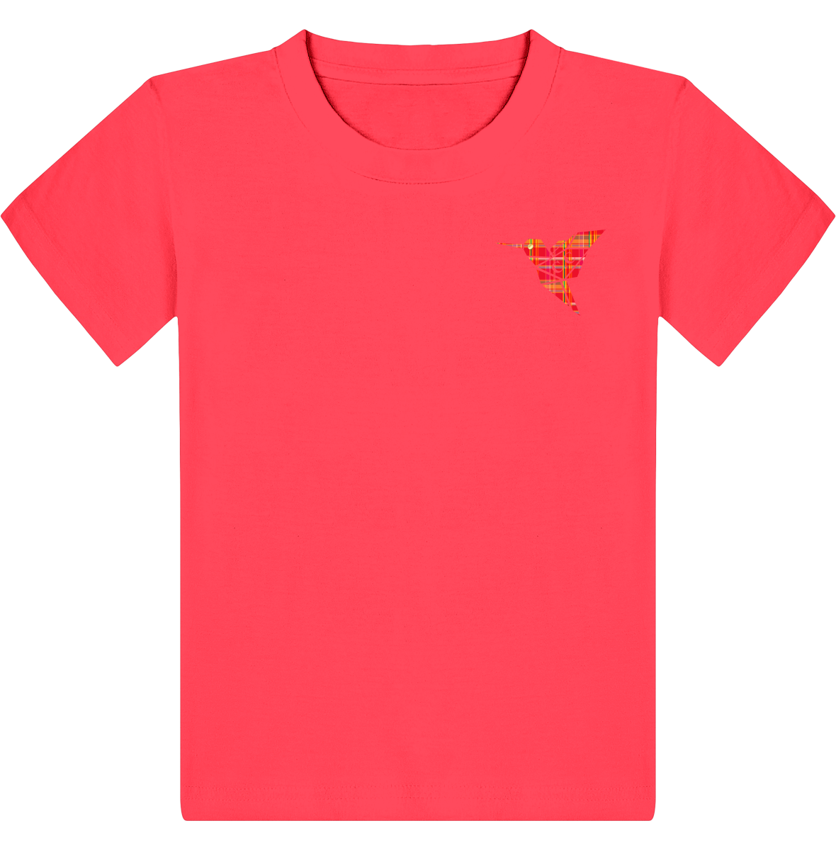 T-shirt Enfant C.C Madras Rouge