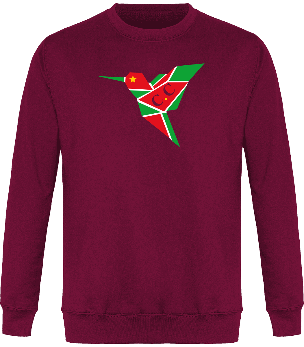 Sweat Col Rond Unisexe C.C GwadaStyl'