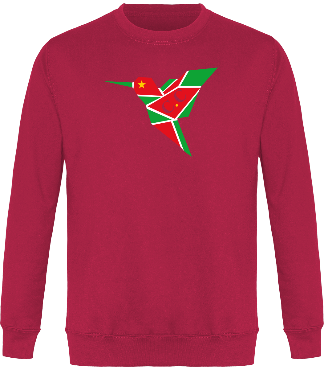 Sweat Col Rond Unisexe C.C GwadaStyl'