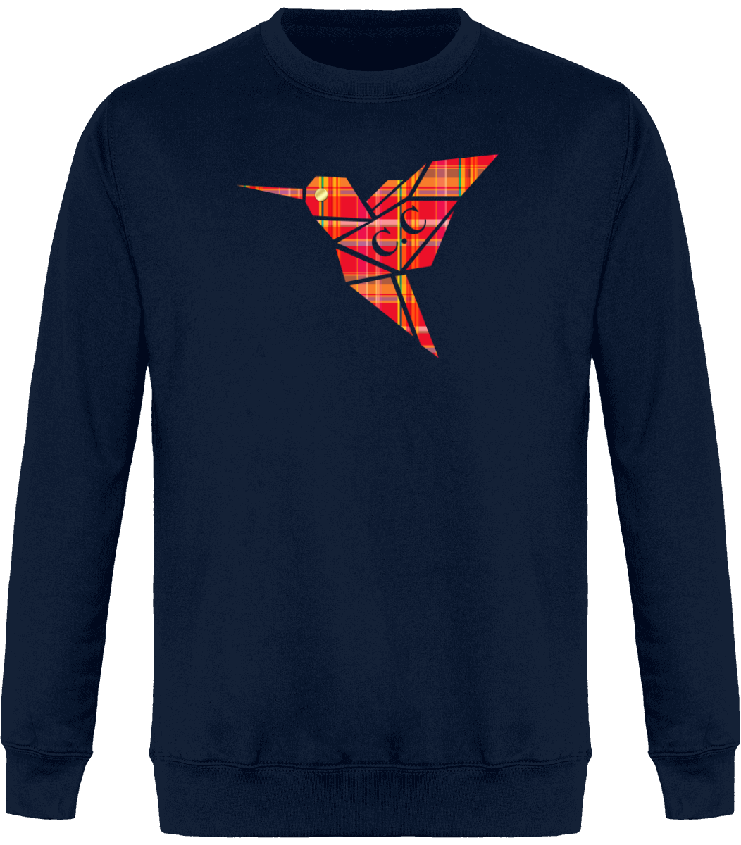 Sweat col rond Madras