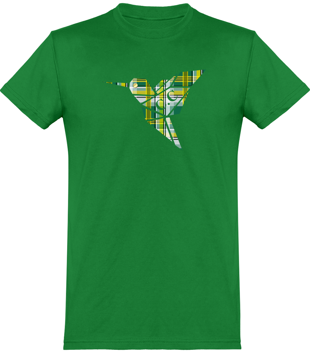 T-Shirt Unisexe C.C Madras Vert