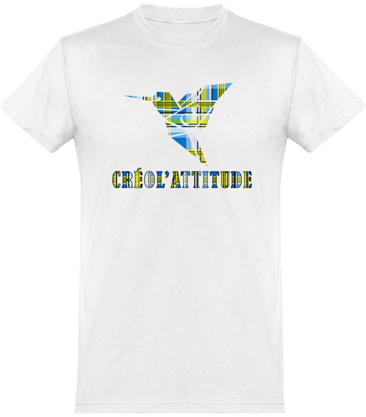 Tee-Shirt unisexe C.C Madras Bleu Créol'Attitude