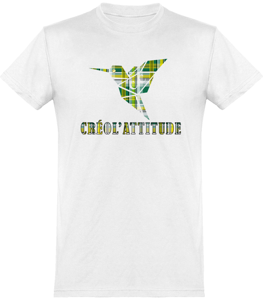 Tee-Shirt unisexe C.C Madras Vert Créol'Attitude