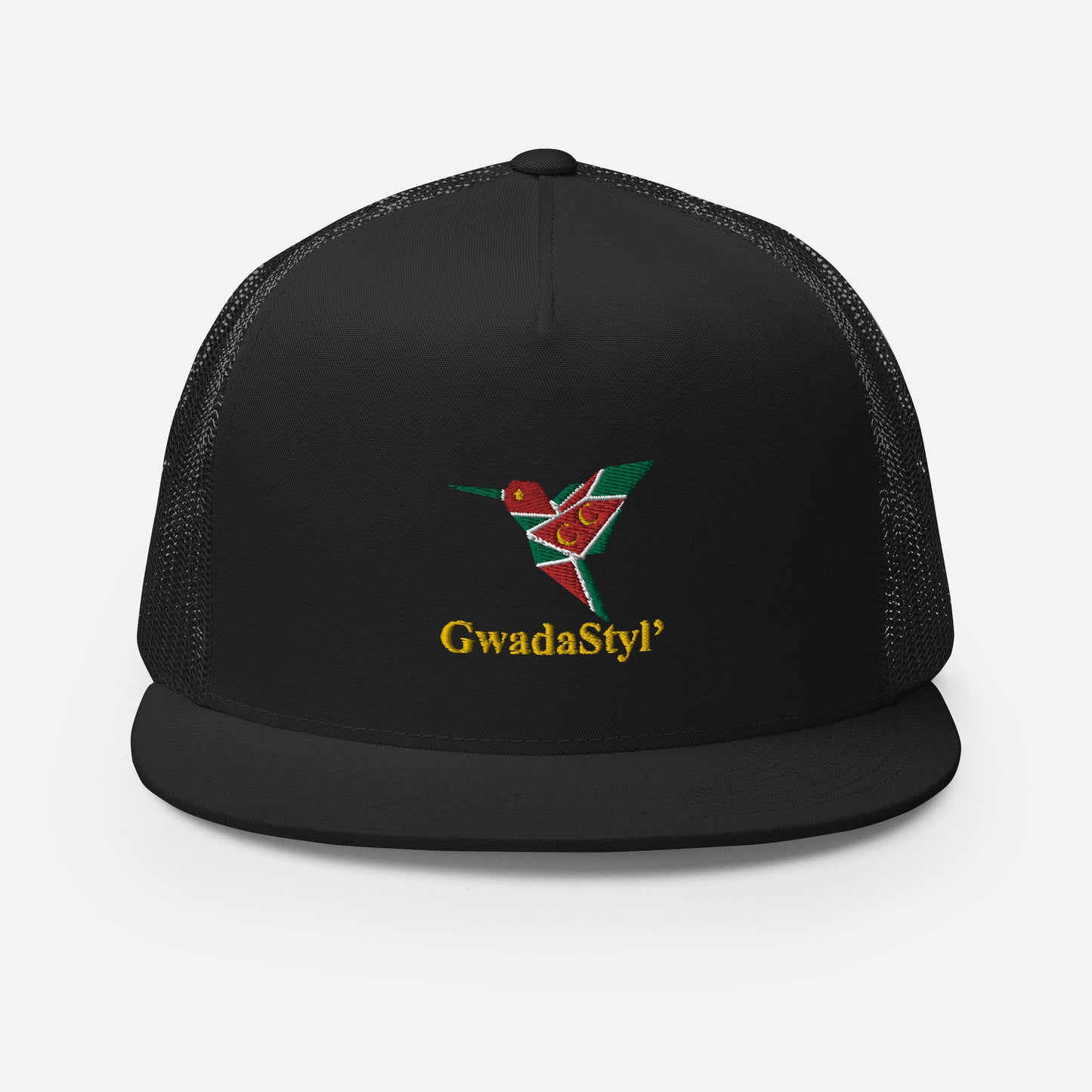 Casquette brodée Trucker Gwadastyl'