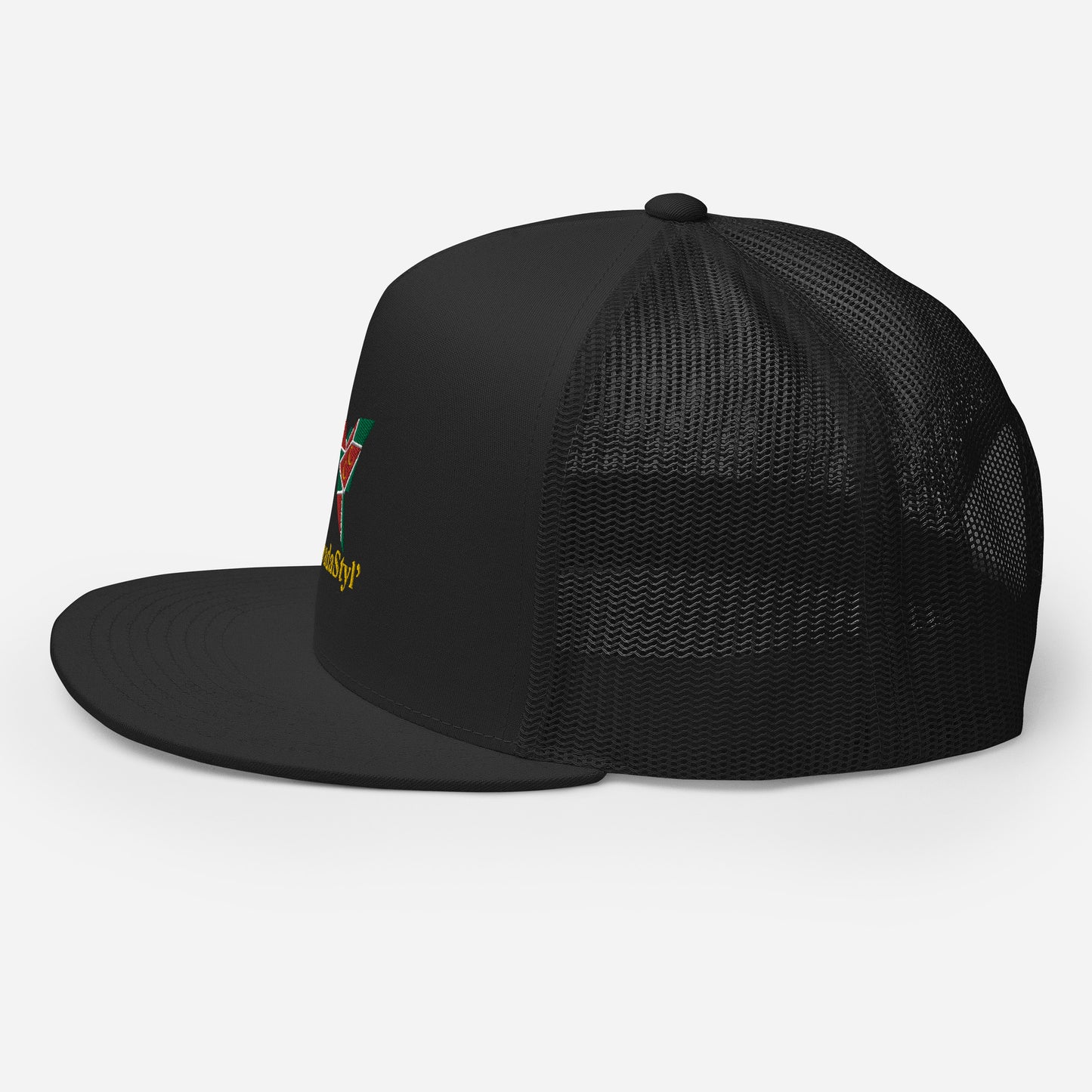 Casquette brodée Trucker Gwadastyl'