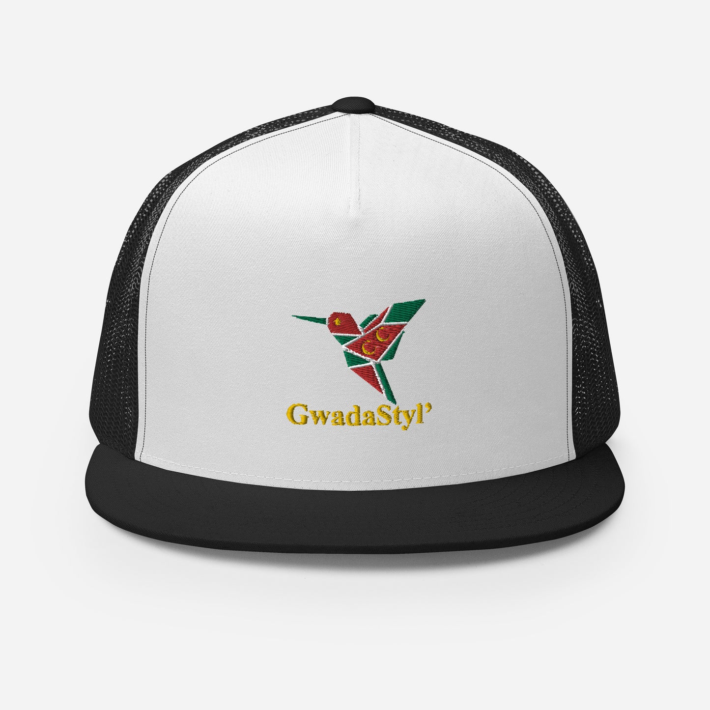 Casquette brodée Trucker Gwadastyl'