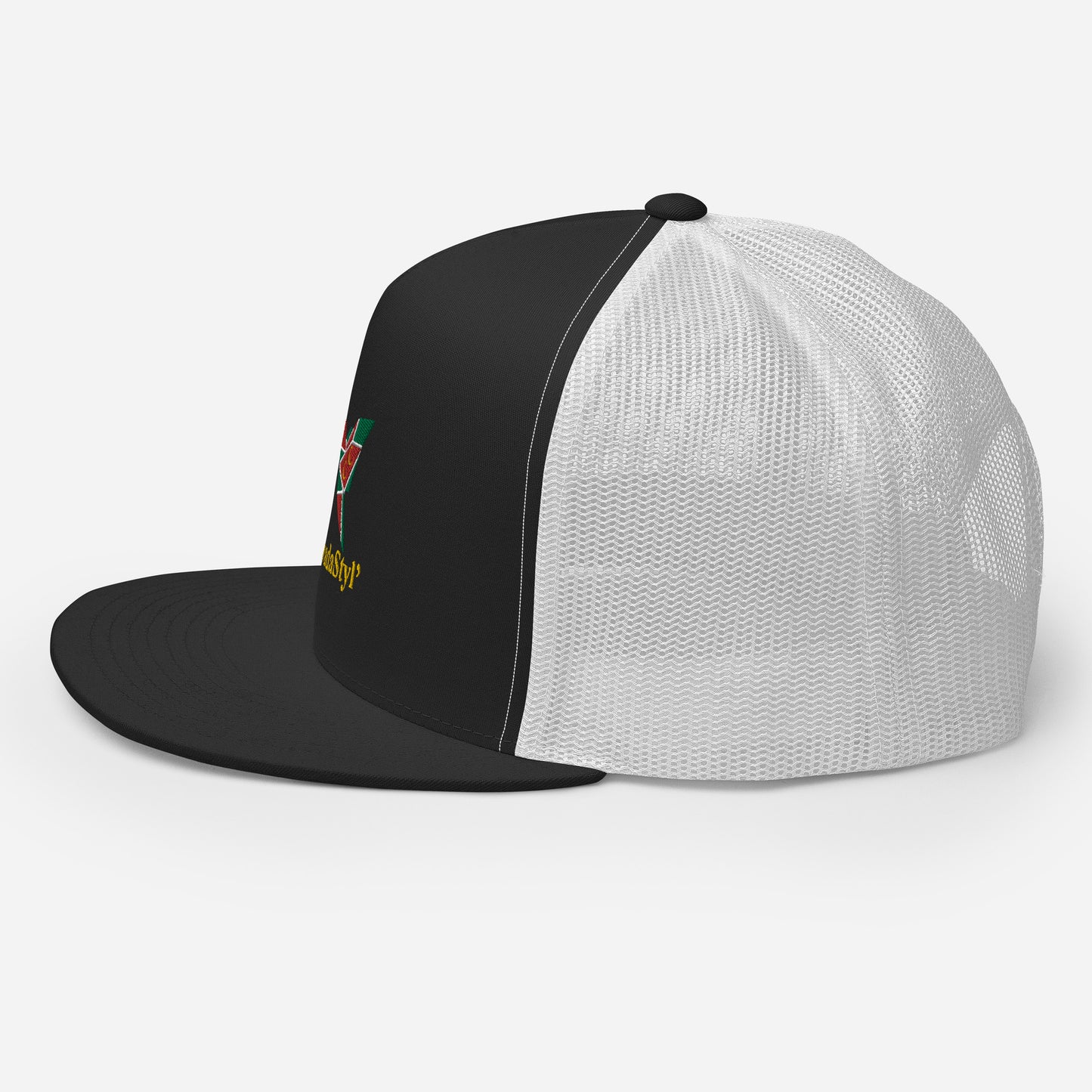 Casquette brodée Trucker Gwadastyl'