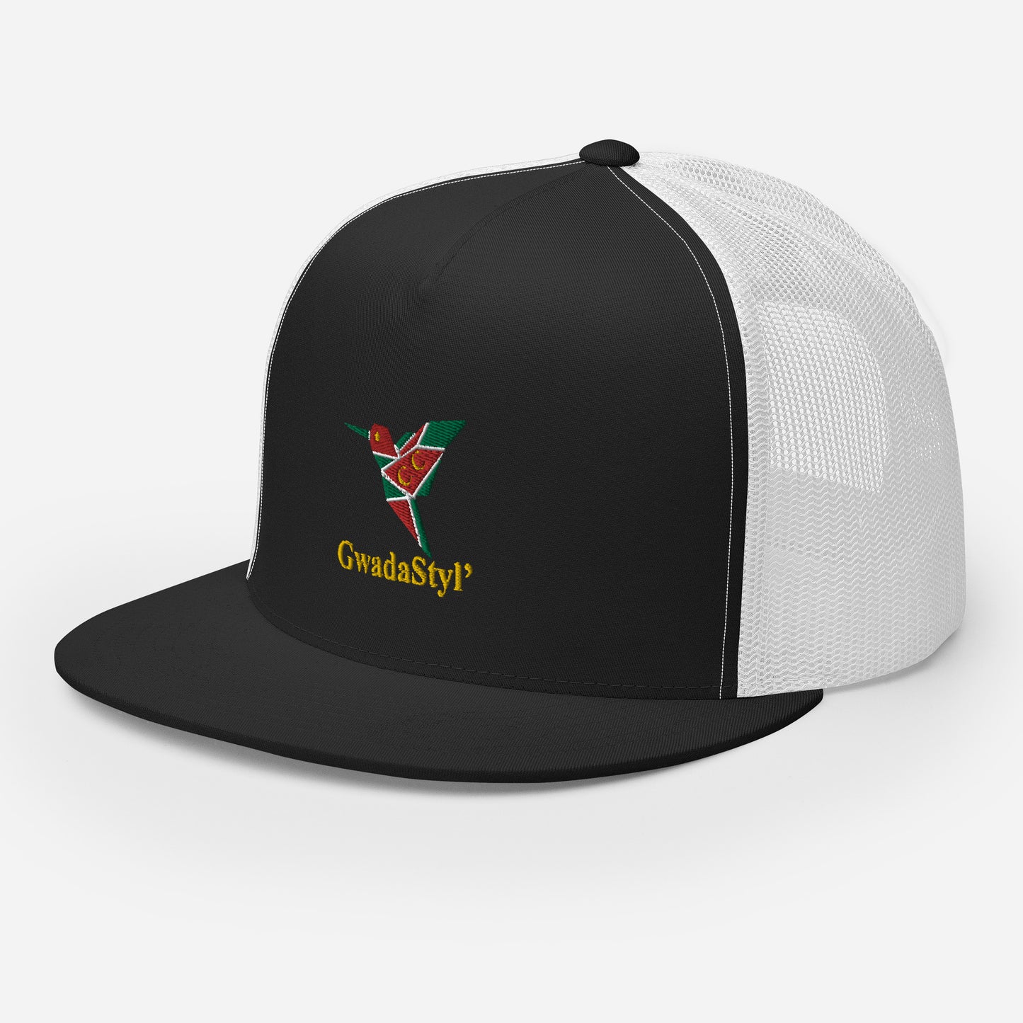 Casquette brodée Trucker Gwadastyl'