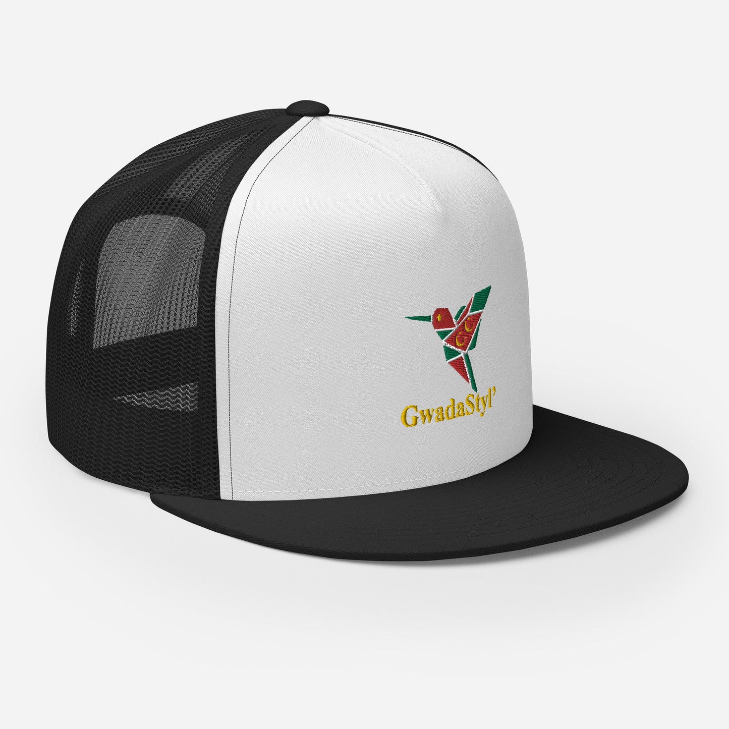 Casquette brodée Trucker Gwadastyl'