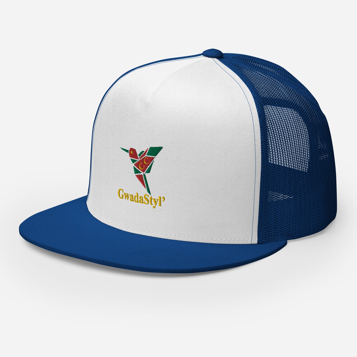 Casquette brodée Trucker Gwadastyl'