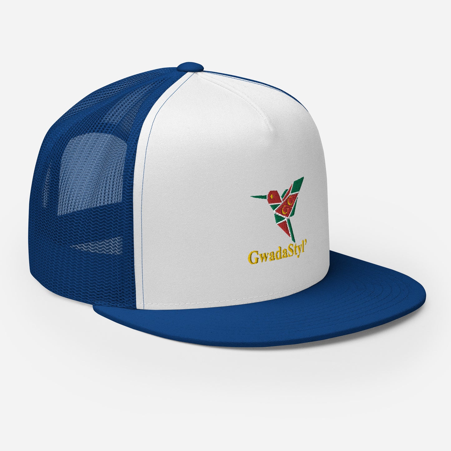 Casquette brodée Trucker Gwadastyl'