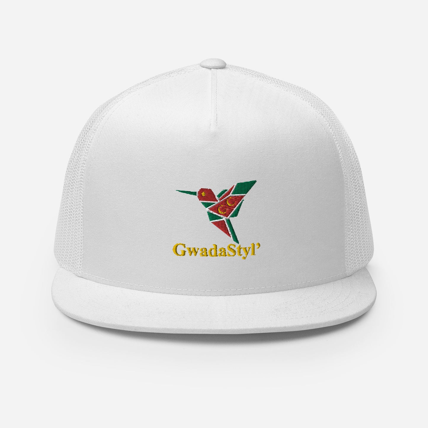 Casquette brodée Trucker Gwadastyl'