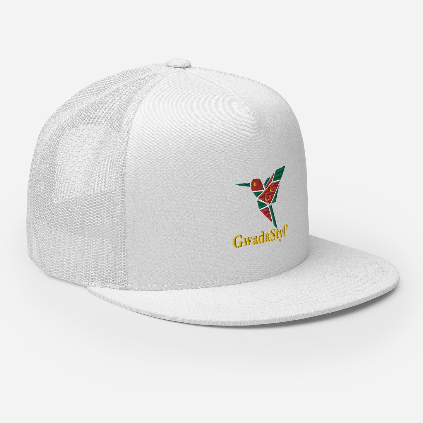 Casquette brodée Trucker Gwadastyl'